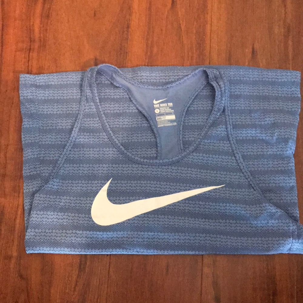 Nike workout tank. Athletic cut. Dri-fit.